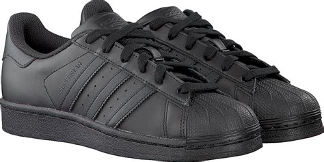 adidas superstar 39 1/3 zwart|Zwarte Superstars .